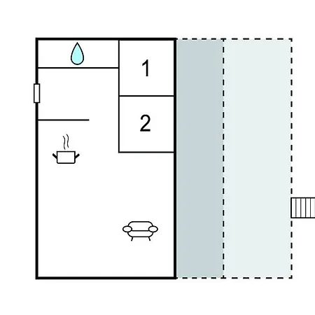 2 Bedroom Cozy In בית נופש אבלטופט